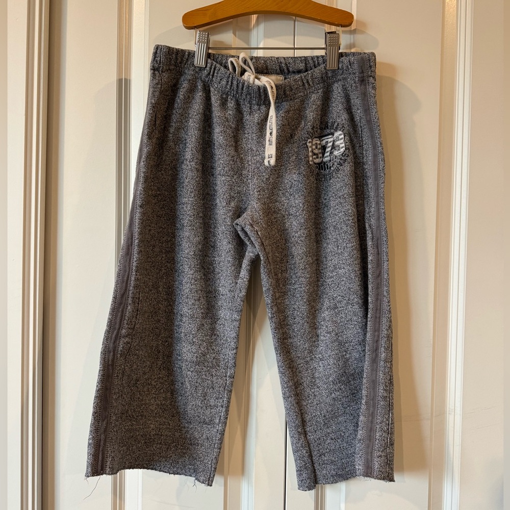 Roots Salt and Pepper Sweatpant Capris